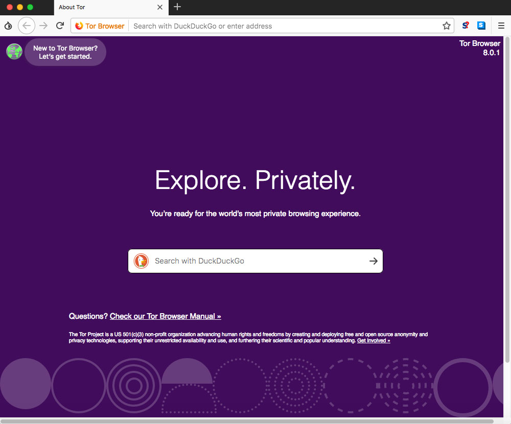 Install and Setup Tor Browser in macOS X