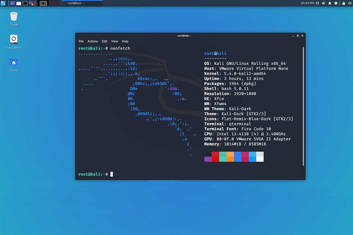 How To Make root User Terminal colorful in Kali Linux 2020.1
