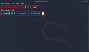 root changes after some setting