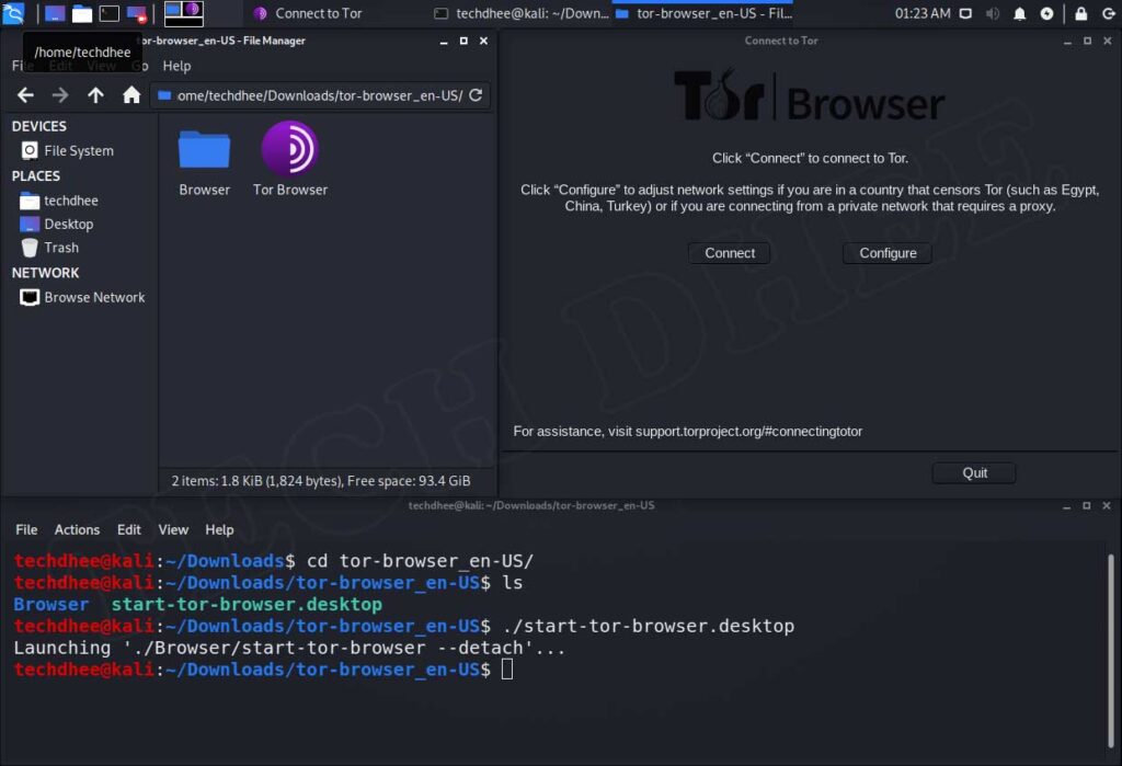 How to install tor browser in kali linux hydra как поставить русский язык в тор браузере