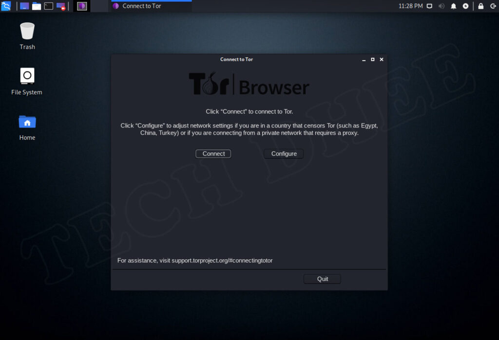 how to install tor browser in kali linux