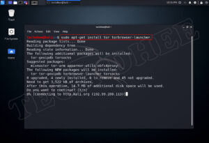 how to install tor browser in kali linux