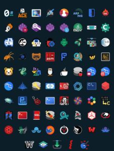 New logo for each tool in Kali Linux 2020.2