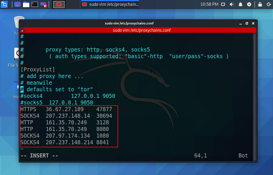 How To Use Proxychains in Kali Linux Using Proxies
