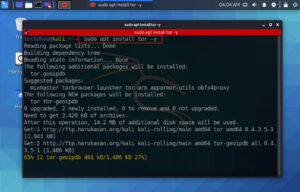 How to install Tor in Kali Linux