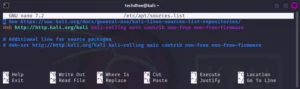 Kali Linux Default Repository
