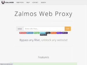 Zalmos Web Proxy