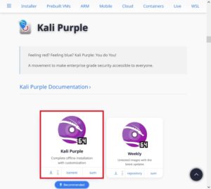 Download Kali Linux Purple