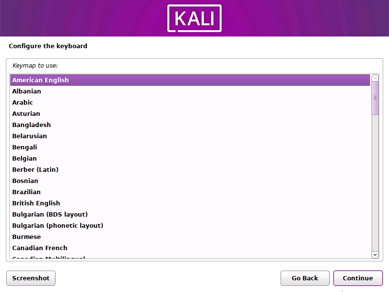 How to Install Kali Linux Keyboard Layout