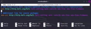 Kali Linux Repository File